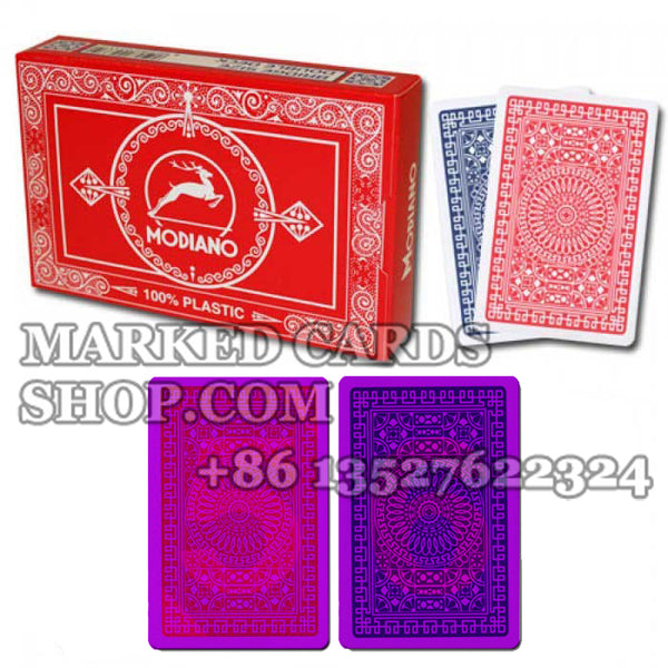 Modiano Club Bridge  marcando cartas de poker