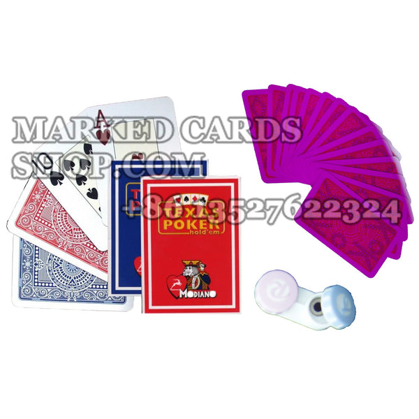 Cartas de tinta invisible Modiano Texas Poker