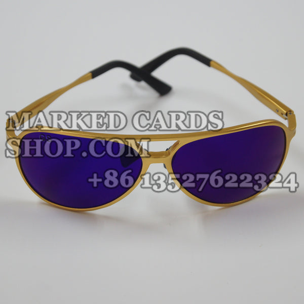 Tarjetas de póker marcadas para gafas de sol infrarrojas