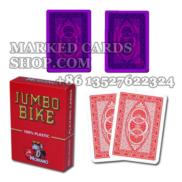 Modiano Jumbo Bike trampas barajas marcadas