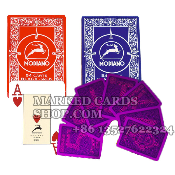 Modiano Blackjack barajas marcados