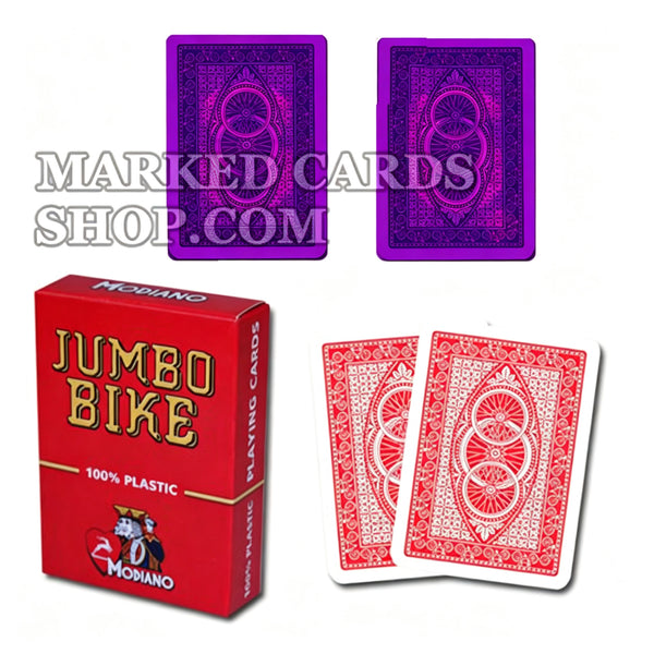 Modiano Jumbo Bike trampas barajas marcadas