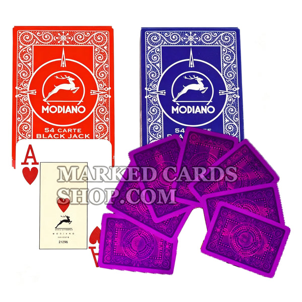 Modiano Blackjack barajas marcados