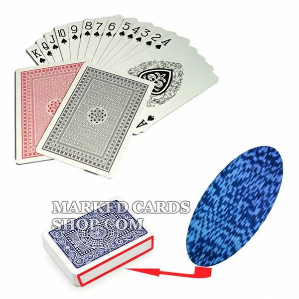Baraja marcada con código de barras de las cartas copag bridge / poker