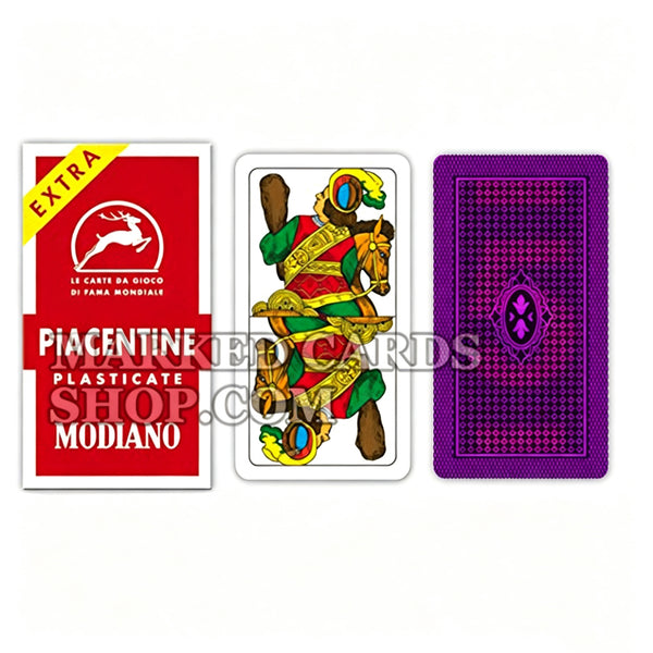 <transcy>Tarjetas de plástico Modiano Piacentine Índice regular para cámara de poker IR</transcy>