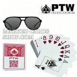 PTW Invisible Ink Marked Cards for Poker Gambling Tricks