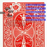 Bicycle Ultimate Marked Deck for Infrared Contact Lenses