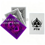 PTW Invisible Ink Marked Cards for Poker Gambling Tricks