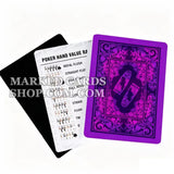 <transcy>Cartas trampa de Bullets Poker con tinta invisible</transcy>
