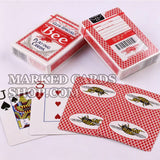 Casino Bumble Bee Playing Cards Cheating with Marked Cards Contact Lenses