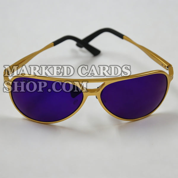 Tarjetas de póker marcadas para gafas de sol infrarrojas