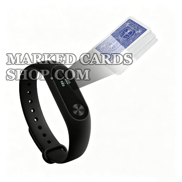 Engañando cartas marcadas pulsera inteligente cámara