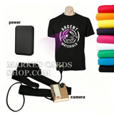 <transcy>Cámara de escaneo de camisetas dinámica y precisa para tarjetas marcadas con código de barras</transcy>