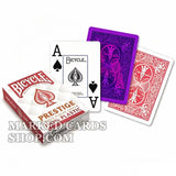 <transcy>Cartas de poker marcadas Fournier Prestige Bicycle para lentes de contacto</transcy>