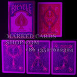 Contact lenses marked cards Bicycle cards