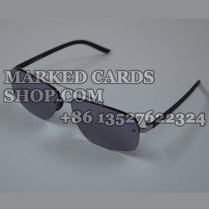 Cards tricks sunglasses to read invisible ink marks